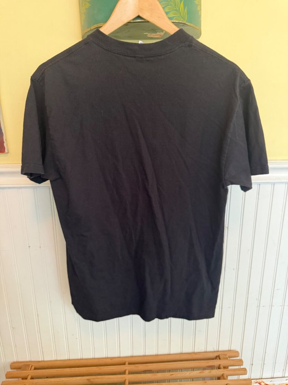 American Apparel Black Short Sleeve T Shirt Men M Made In Nicaragua - Picture 2 of 3